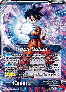 Son Gohan // SS2 Son Gohan, Pushed to the Brink (Uncommon) (BT13-031) [Supreme Rivalry] | Tables and Towers