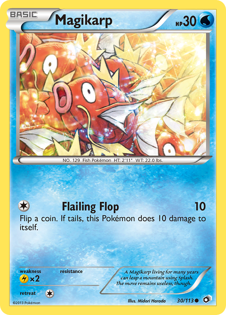 Magikarp (30/113) [Black & White: Legendary Treasures] | Tables and Towers