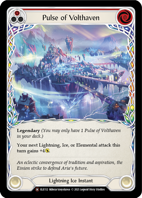 Pulse of Volthaven [U-ELE112] (Tales of Aria Unlimited)  Unlimited Normal | Tables and Towers