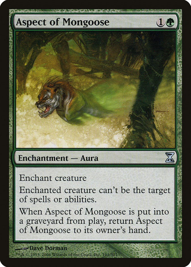 Aspect of Mongoose [Time Spiral] | Tables and Towers