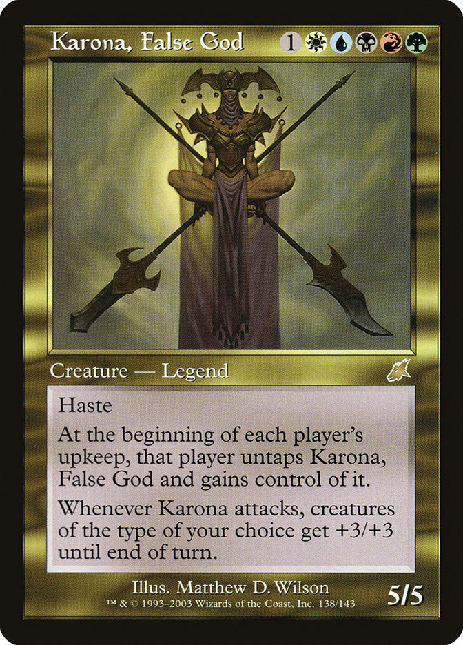 Karona, False God [Scourge] | Tables and Towers