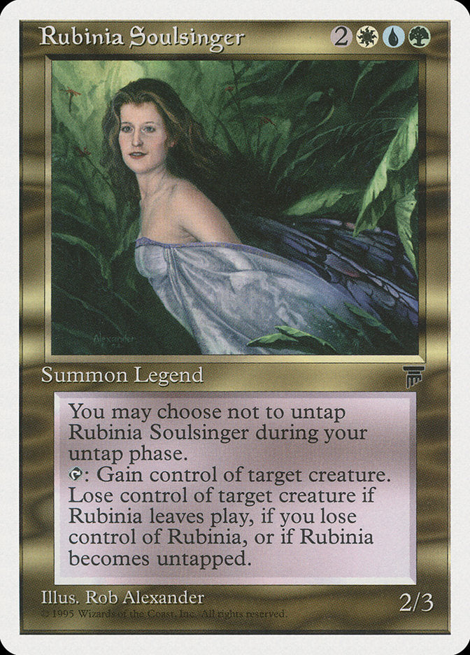 Rubinia Soulsinger [Chronicles] | Tables and Towers