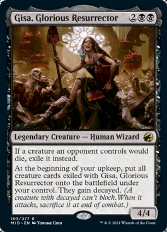 Gisa, Glorious Resurrector [Innistrad: Midnight Hunt] | Tables and Towers