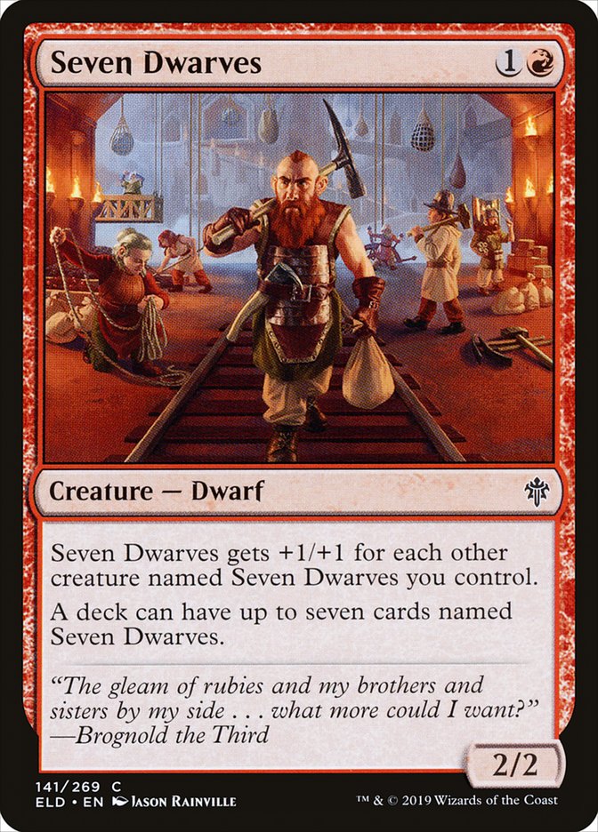 Seven Dwarves [Throne of Eldraine] | Tables and Towers