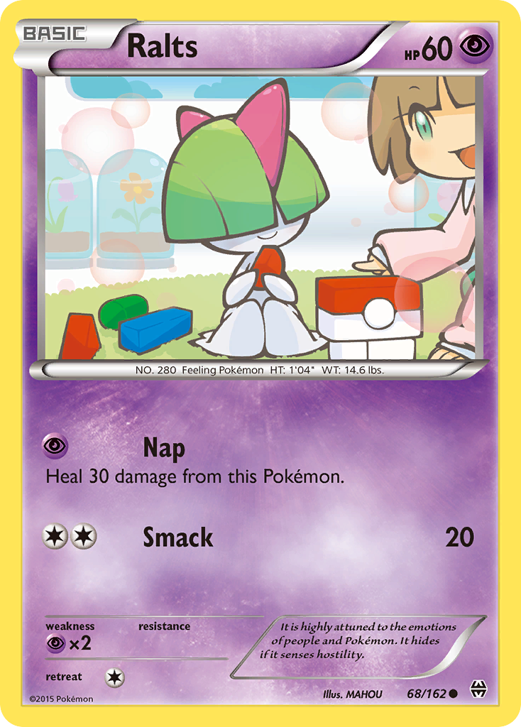 Ralts (68/162) [XY: BREAKthrough] | Tables and Towers