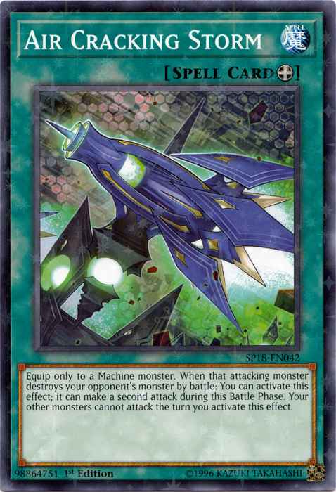 Air Cracking Storm [SP18-EN042] Starfoil Rare | Tables and Towers