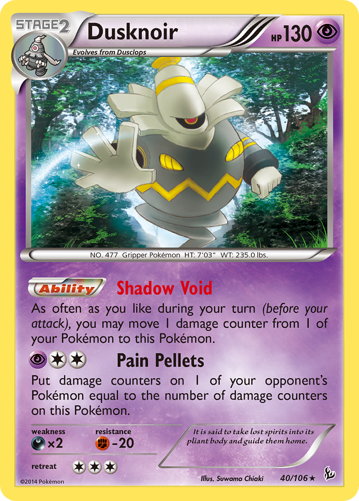 Dusknoir (40/106) [XY: Flashfire] | Tables and Towers