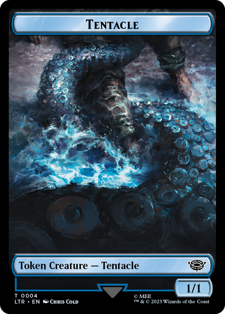 Food (11) // Tentacle Double-Sided Token [The Lord of the Rings: Tales of Middle-Earth Tokens] | Tables and Towers