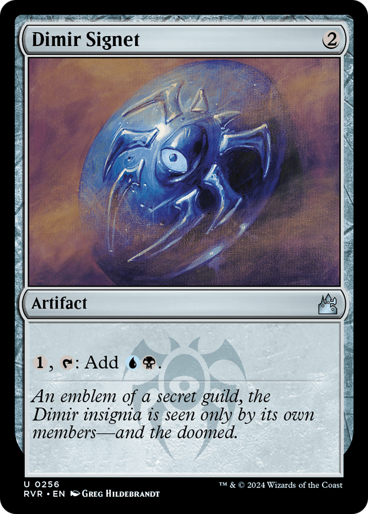 Dimir Signet [Ravnica Remastered] | Tables and Towers