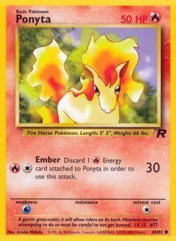 Ponyta (64/82) [Team Rocket Unlimited] | Tables and Towers