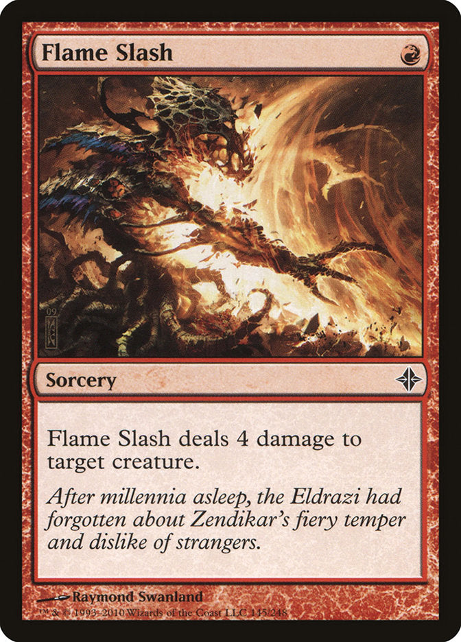 Flame Slash [Rise of the Eldrazi] | Tables and Towers