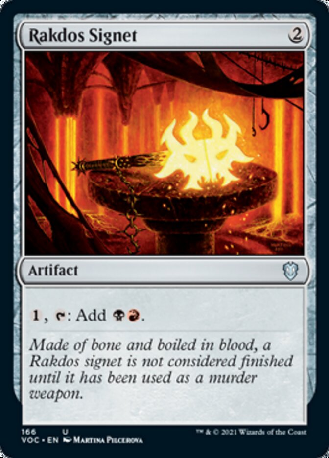 Rakdos Signet [Innistrad: Crimson Vow Commander] | Tables and Towers