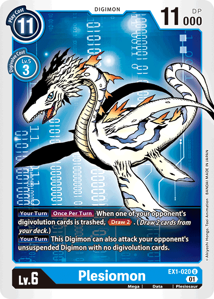 Plesiomon [EX1-020] [Classic Collection] | Tables and Towers