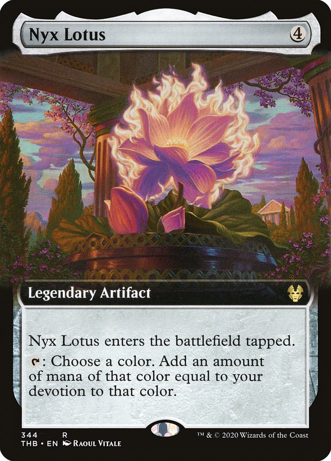 Nyx Lotus (Extended Art) [Theros Beyond Death] | Tables and Towers