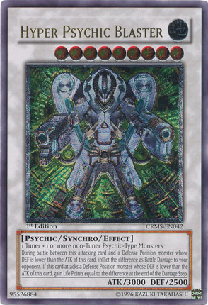 Hyper Psychic Blaster [CRMS-EN042] Ultimate Rare | Tables and Towers