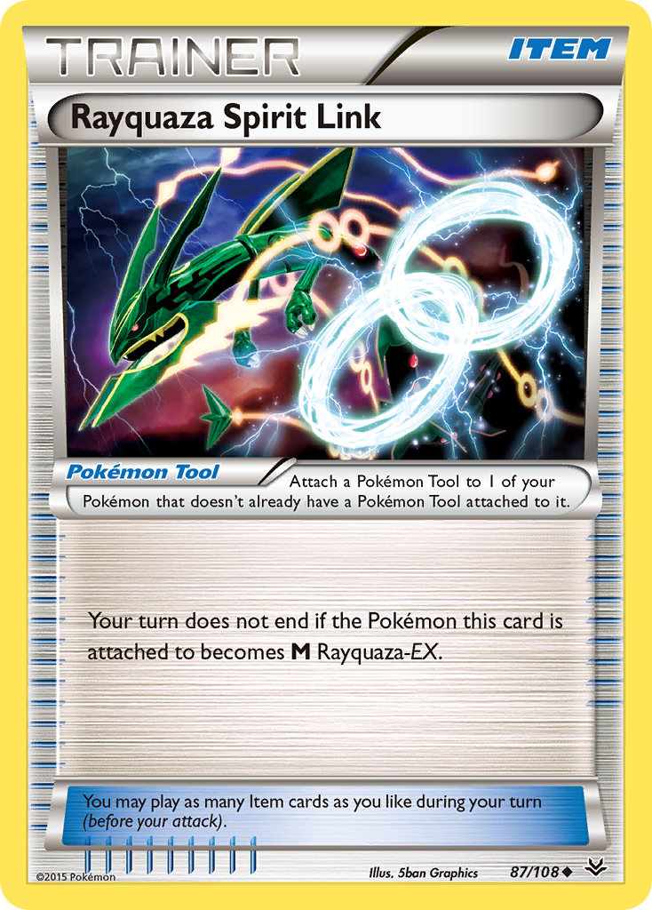 Rayquaza Spirit Link (87/108) [XY: Roaring Skies] | Tables and Towers