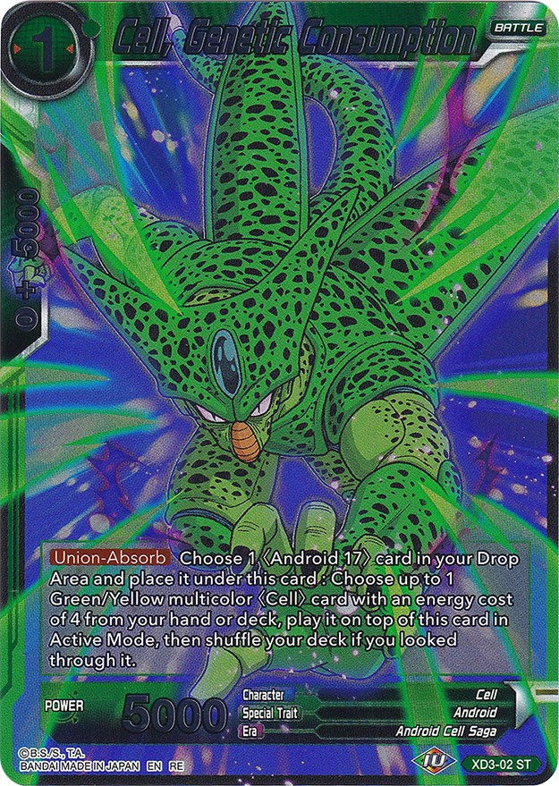 Cell, Genetic Consumption (XD3-02) [Ultimate Deck 2022] | Tables and Towers