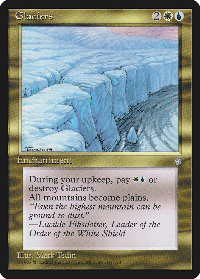 Glaciers [Ice Age] | Tables and Towers