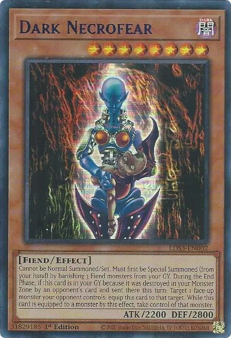 Dark Necrofear (Blue) [LDS3-EN002] Ultra Rare | Tables and Towers