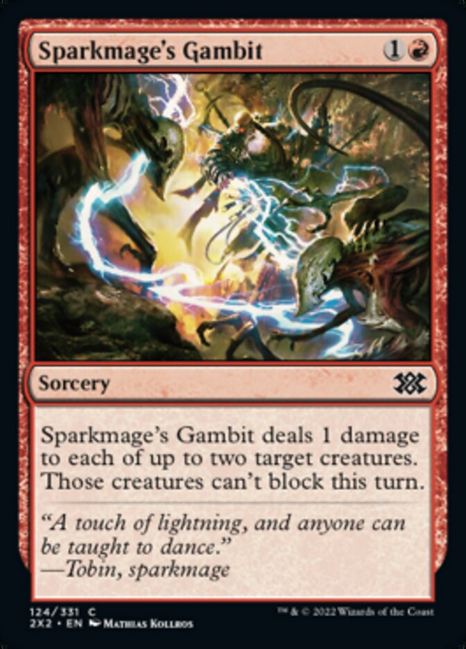 Sparkmage's Gambit [Double Masters 2022] | Tables and Towers