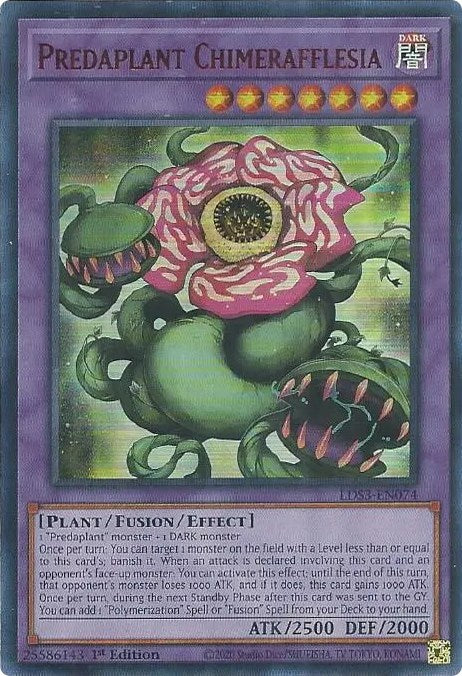 Predaplant Chimerafflesia (Red) [LDS3-EN074] Ultra Rare | Tables and Towers