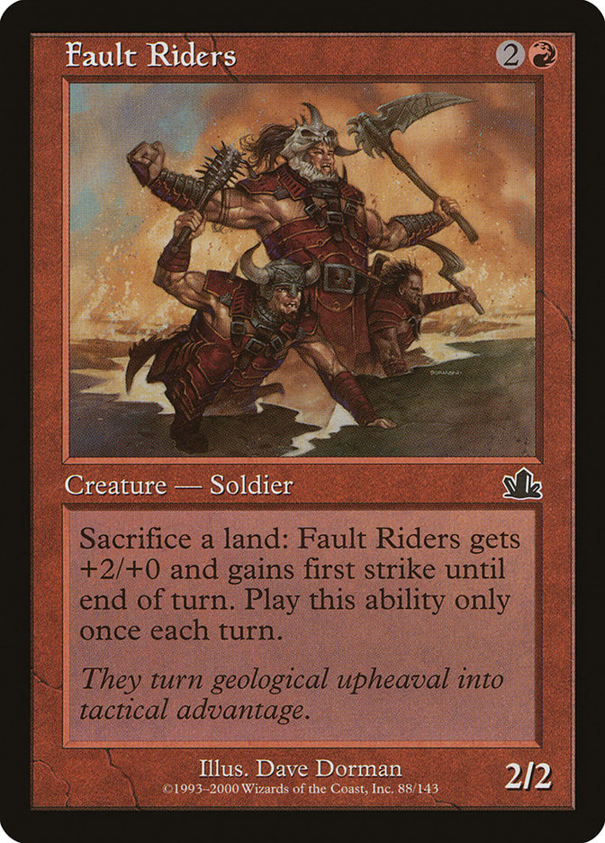 Fault Riders [Prophecy] | Tables and Towers