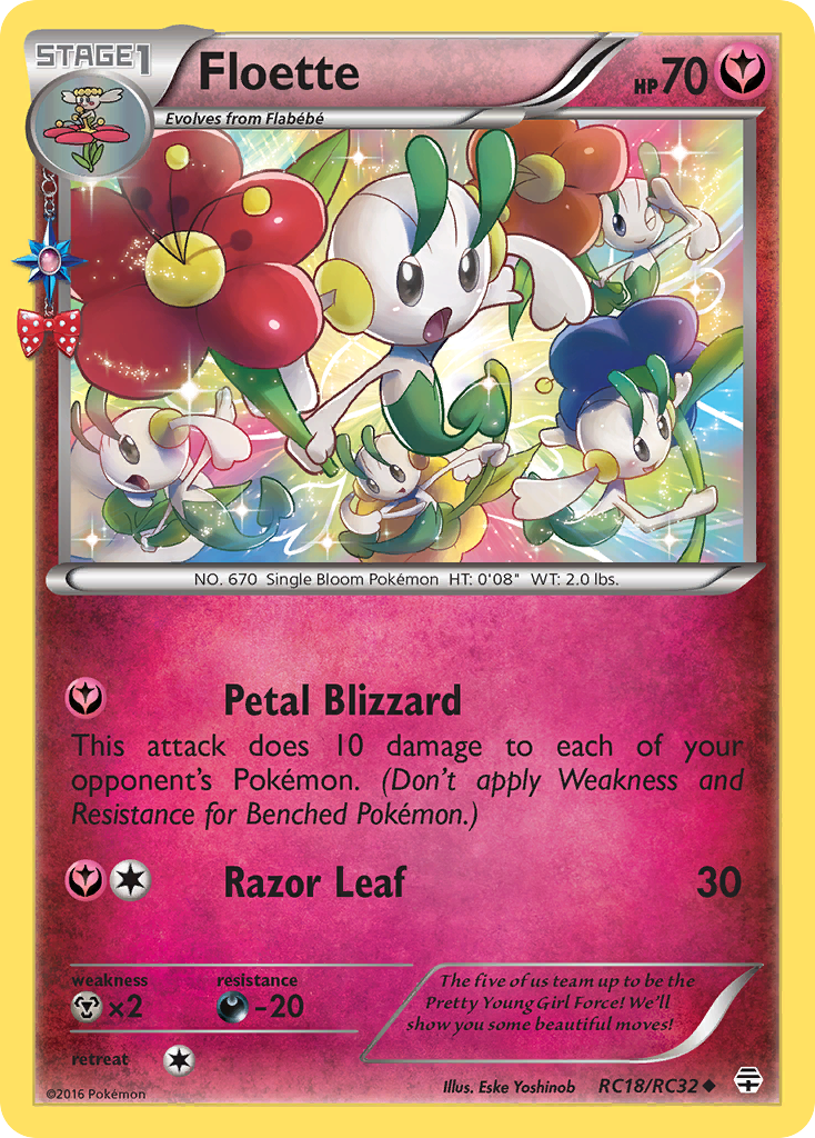 Floette (RC18/RC32) [XY: Generations] | Tables and Towers