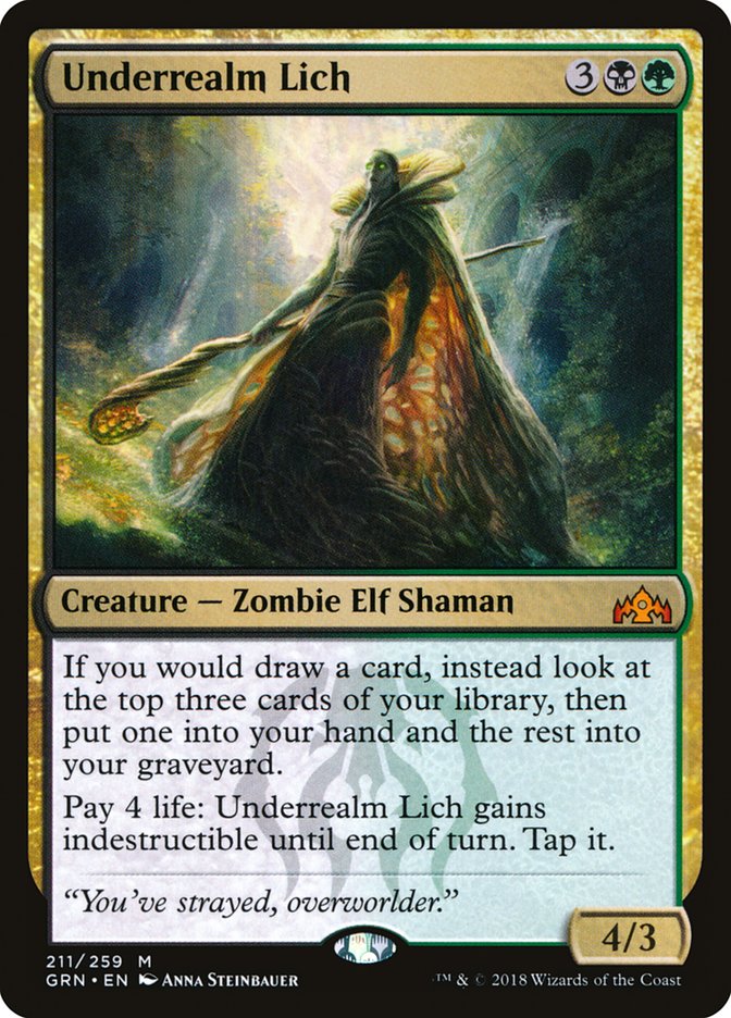 Underrealm Lich [Guilds of Ravnica] | Tables and Towers