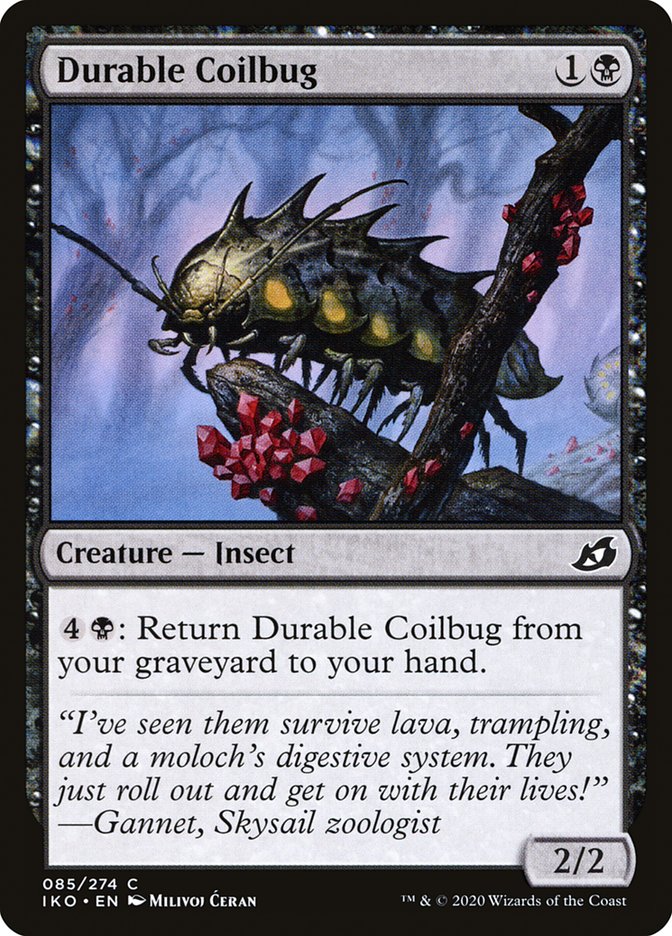 Durable Coilbug [Ikoria: Lair of Behemoths] | Tables and Towers