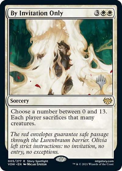 By Invitation Only (Promo Pack) [Innistrad: Crimson Vow Promos] | Tables and Towers