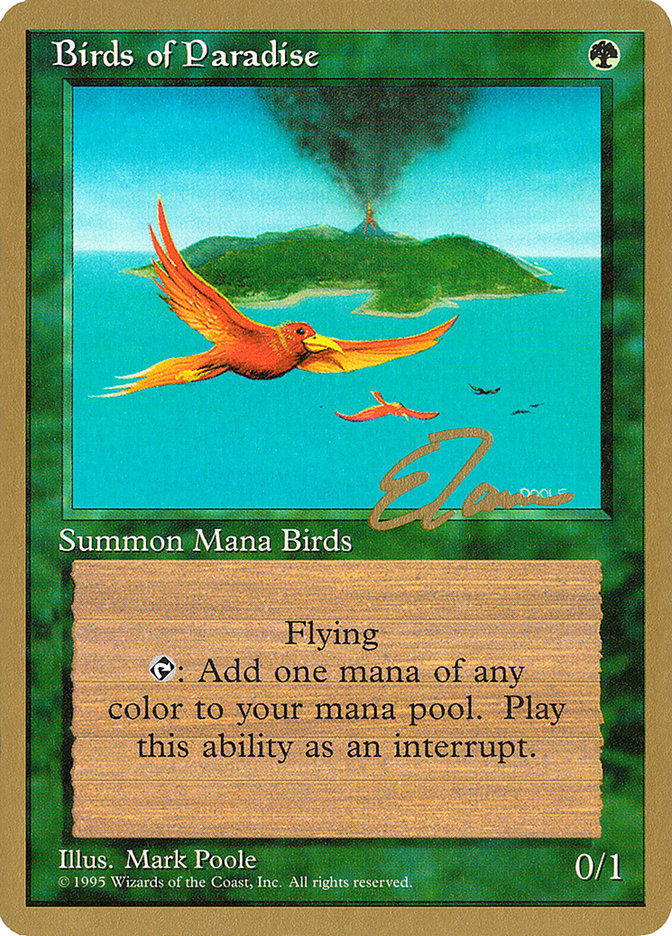 Birds of Paradise (Eric Tam) [Pro Tour Collector Set] | Tables and Towers