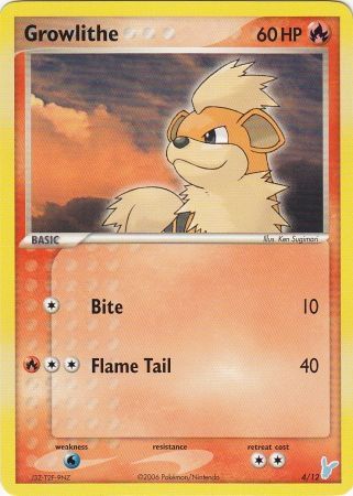 Growlithe (4/12) [EX: Trainer Kit 2 - Minun] | Tables and Towers