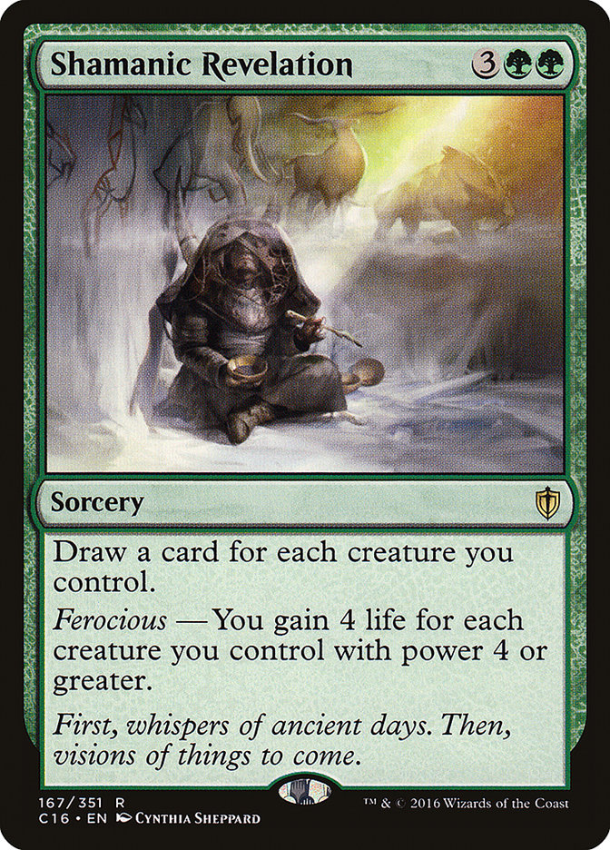Shamanic Revelation [Commander 2016] | Tables and Towers