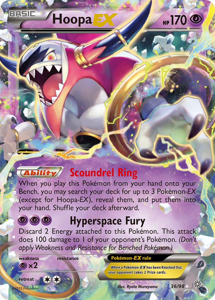 Hoopa EX (36/98) [XY: Ancient Origins] | Tables and Towers