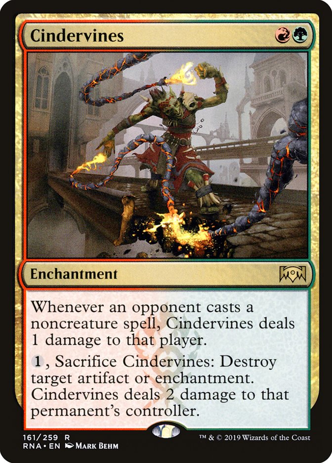 Cindervines [Ravnica Allegiance] | Tables and Towers