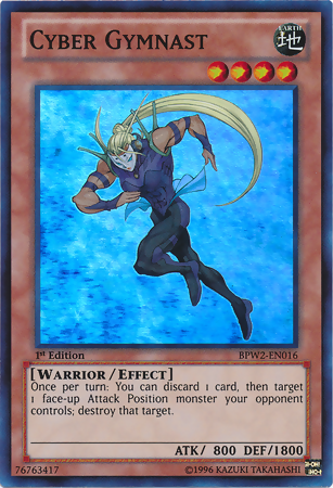 Cyber Gymnast [BPW2-EN016] Super Rare | Tables and Towers