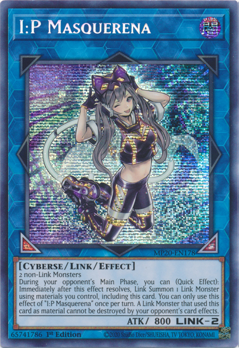 I:P Masquerena [MP20-EN178] Prismatic Secret Rare | Tables and Towers