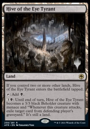 Hive of the Eye Tyrant (Promo Pack) [Dungeons & Dragons: Adventures in the Forgotten Realms Promos] | Tables and Towers