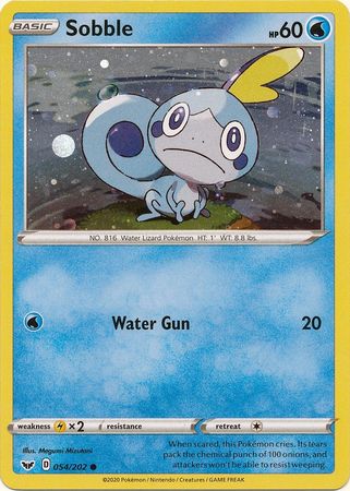 Sobble (054/202) (Cosmos Holo) [Sword & Shield: Base Set] | Tables and Towers