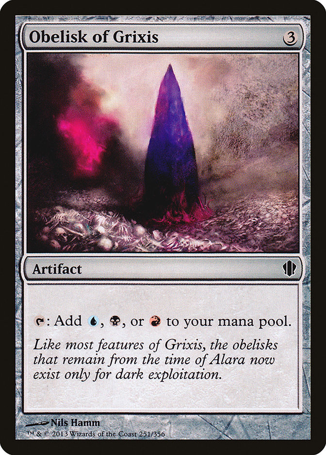 Obelisk of Grixis [Commander 2013] | Tables and Towers