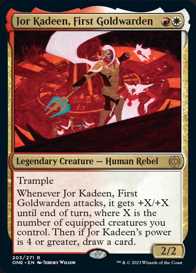 Jor Kadeen, First Goldwarden [Phyrexia: All Will Be One] | Tables and Towers