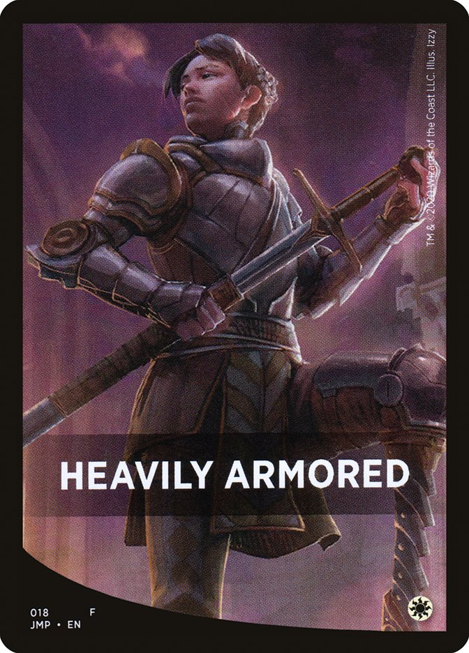 Heavily Armored Theme Card [Jumpstart Front Cards] | Tables and Towers