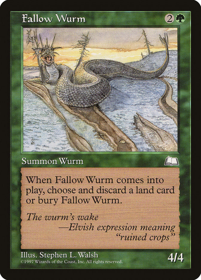 Fallow Wurm [Weatherlight] | Tables and Towers