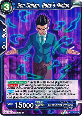 Son Gohan, Baby's Minion (BT11-035) [Vermilion Bloodline] | Tables and Towers