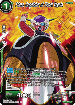 Frieza, Demolisher of Planet Vegeta (Uncommon) (BT13-078) [Supreme Rivalry] | Tables and Towers