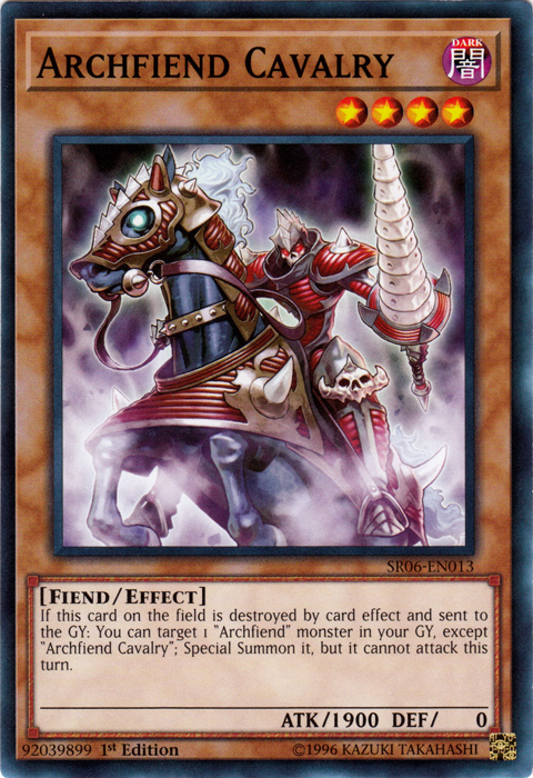 Archfiend Cavalry [SR06-EN013] Common | Tables and Towers