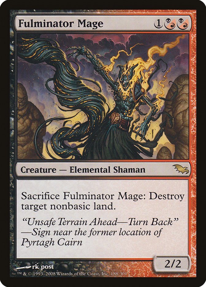 Fulminator Mage [Shadowmoor] | Tables and Towers