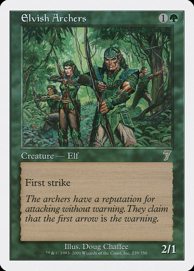 Elvish Archers [Seventh Edition] | Tables and Towers