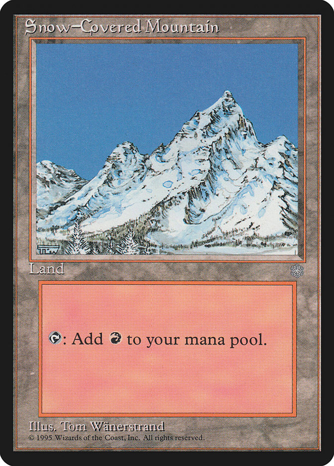 Snow-Covered Mountain [Ice Age] | Tables and Towers