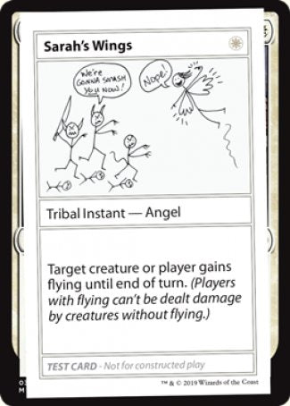 Sarah's Wings (2021 Edition) [Mystery Booster Playtest Cards] | Tables and Towers